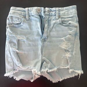 American Eagle stretch jean shorts